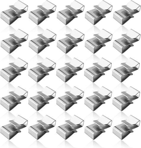 25 clips de alambre para marco de remolque, accesorios de piezas de repuesto para gestión de cables automotrices, organización de cables para