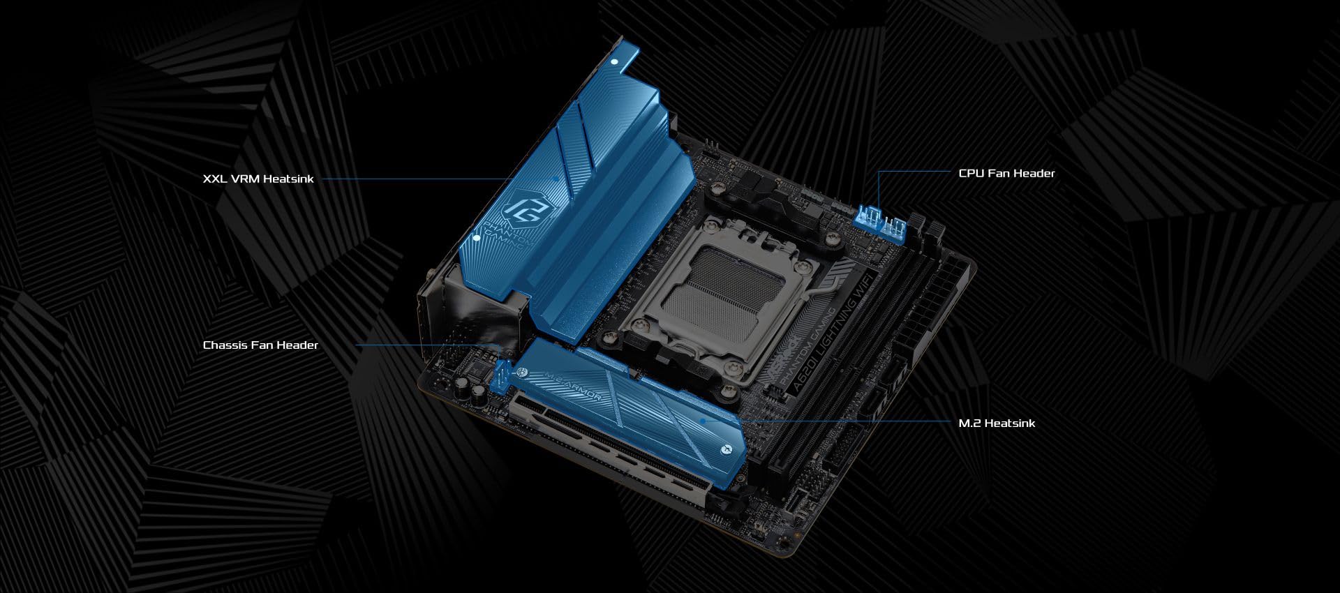 Amazon | ASRock A620I Lightning WiFi AMD AM5 Mini-ITX マザーボード