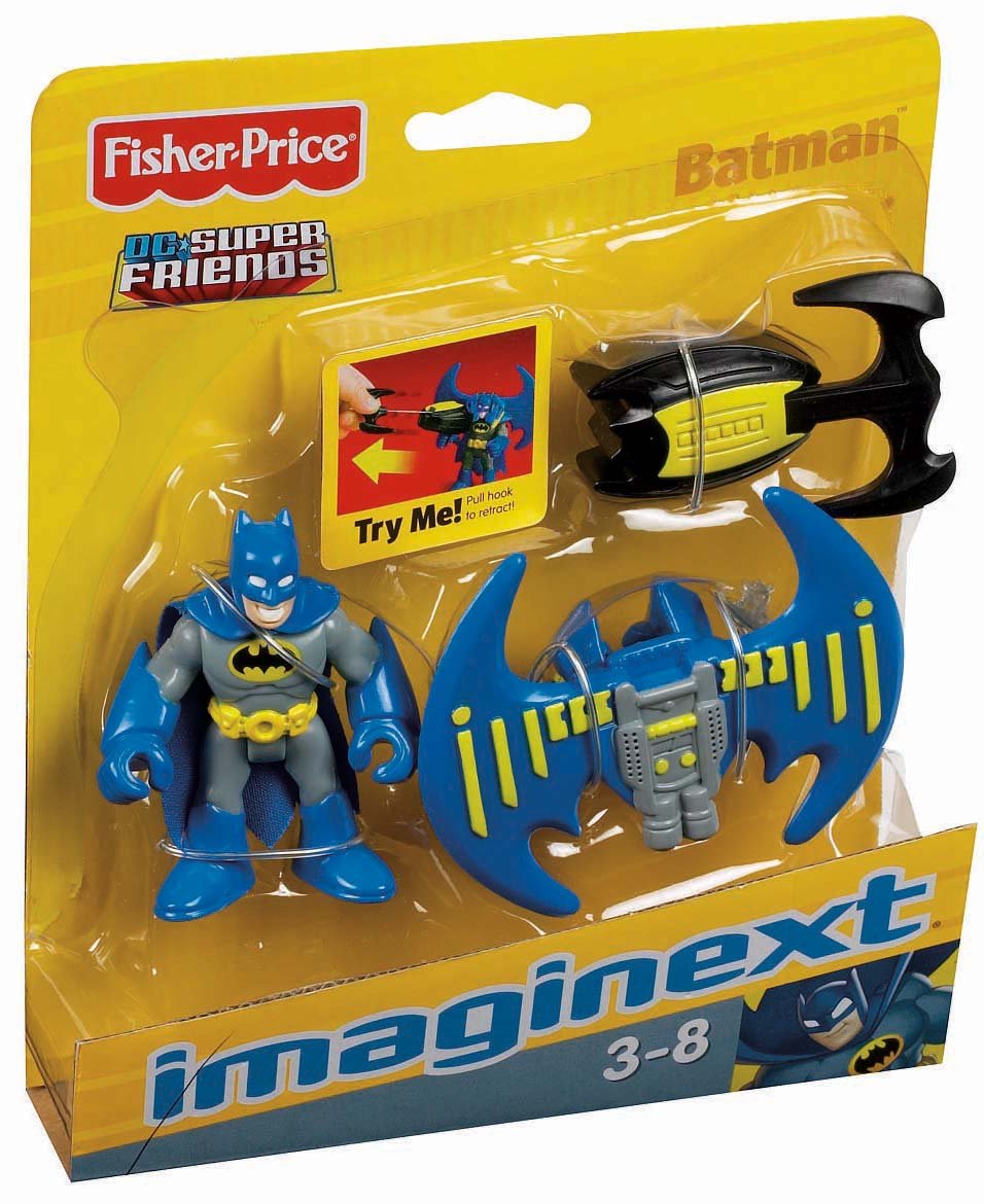 Fisher-Price Imaginext DC Super Friends Penguin Copter And Batman Figure - We-R-Toys-659965