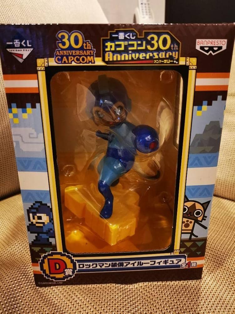 ロックマン装備アイルー 一番くじ 30th Anniversary フィギュア