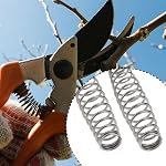 SG Store 10pcs 5.08mm Micro Astuce Soft Grip Taille de la tige Remplacement des ressorts Longueur 23-40mm pour le jardin et la taille