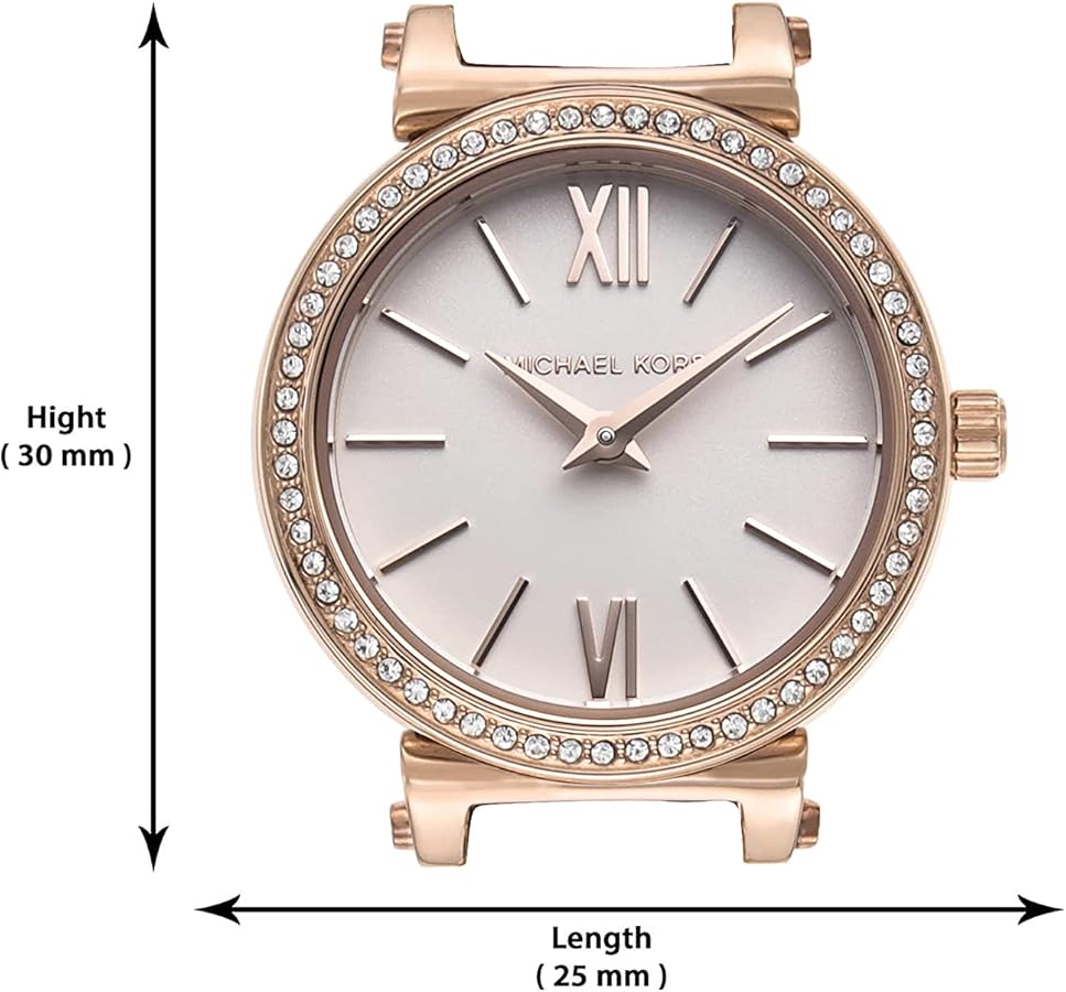 Amazon.co.jp: Michael Kors Sofie クォーツ クリスタルホワイト