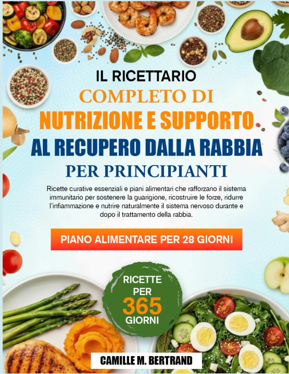 IL RICETTARIO COMPLETO DI NUTRIZIONE E SUPPORTO AL RECUPERO DALLA RABBIA PER PRINCIPIANTI: Ricette curative essenziali e piani alimentari che ... per sostenere la guarigione, ricostruire le