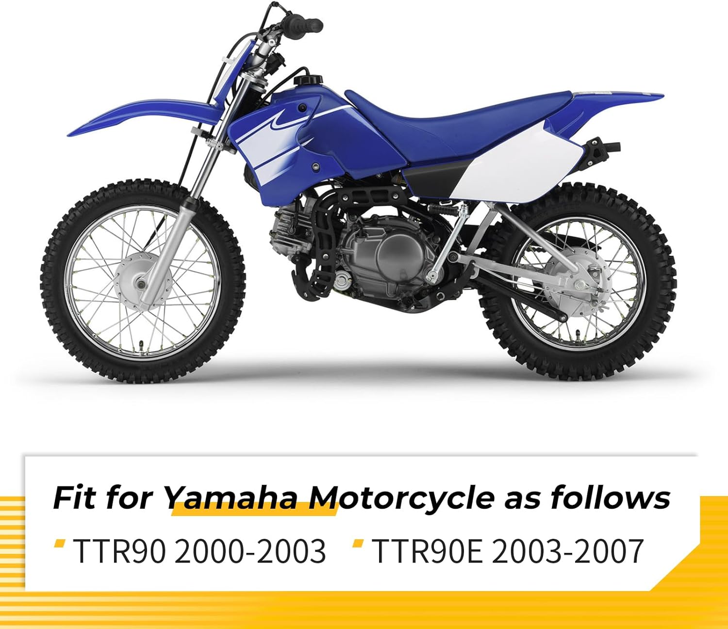 M MATI Left Tank Shroud Air Scoop For Yamaha Motorcycle TTR90 2000-2003 TTR90E 2003-2007 5HN-2137W-00-00