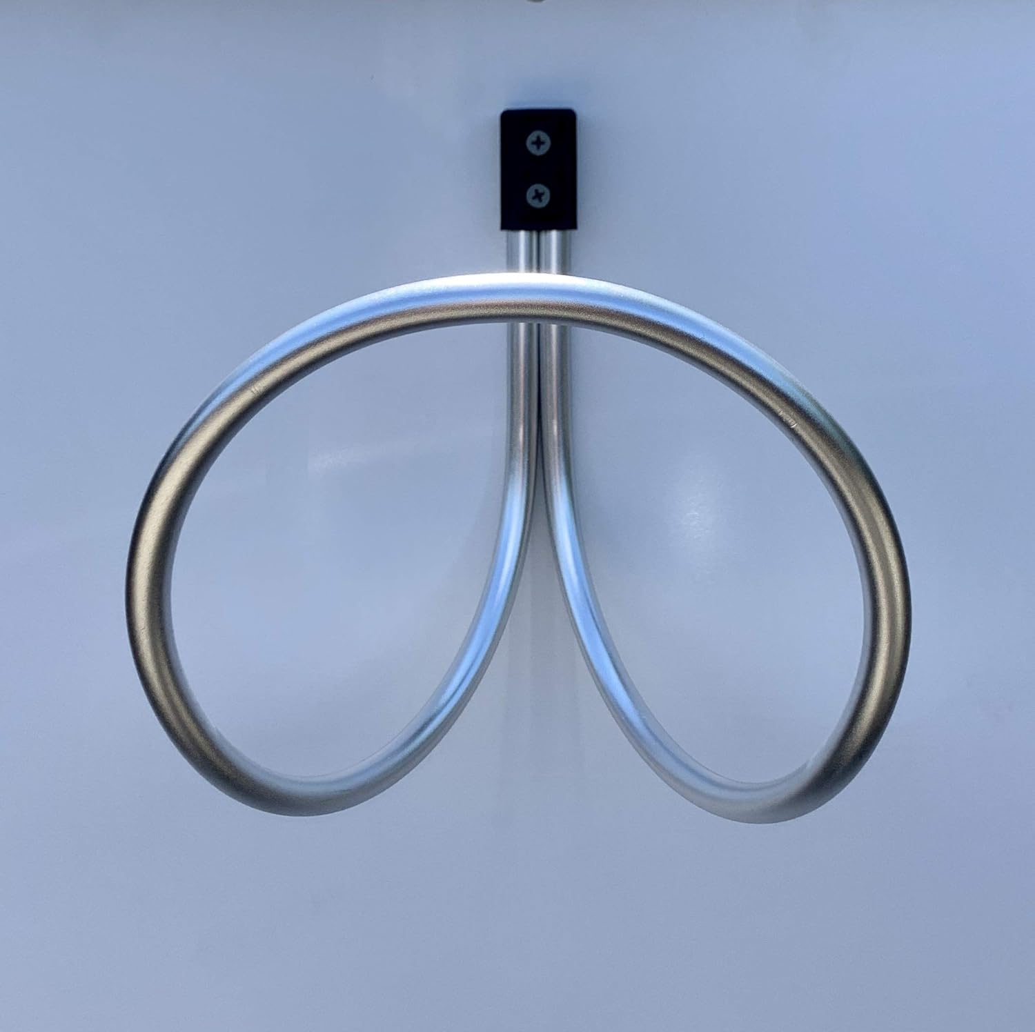 One - Hose Hanger Wall Mount, Holds 25 to 125 Feet of 3/4 Inch Hose – Aluminum Hose Hook (2 Hangers)