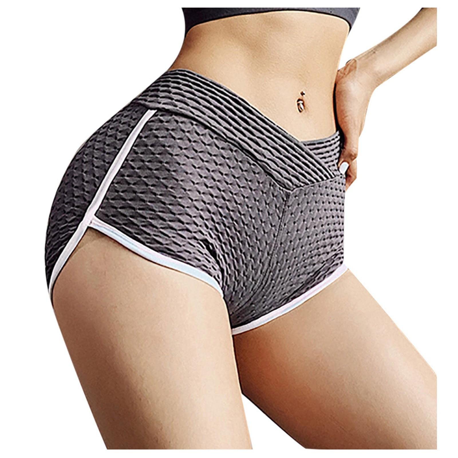 Leggings für Damen Fitness Shorts Nahtlose Biker Shorts Frauen Hohe Taille Weibliche Kleidung Push Up Kurze Elastizität Atmungsaktive Leggings Yoga Shorts