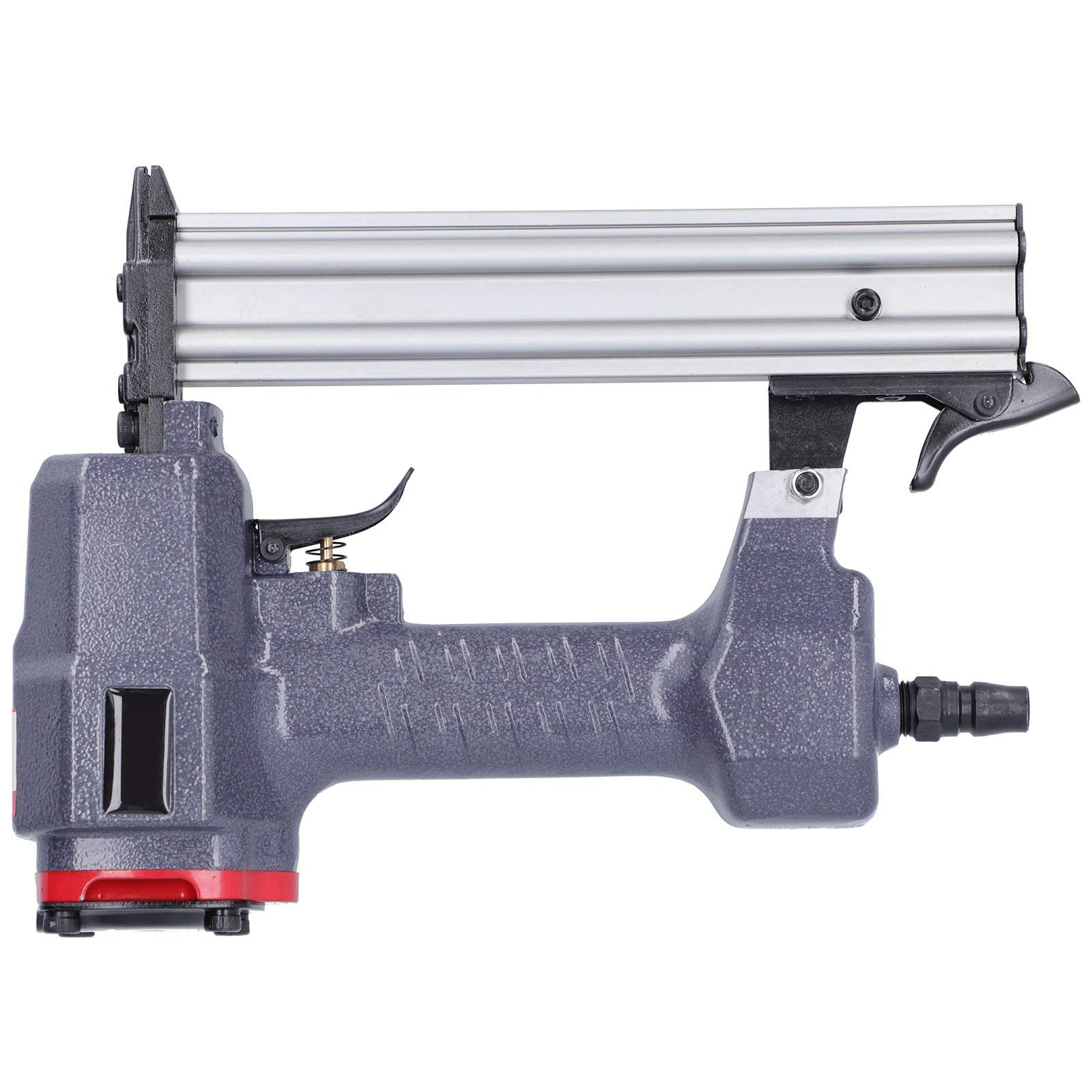 Clavadora neumática, pistola de grapas de clavos F, clavadora de aire, multifuncional, 0,4-0,5 Mpa, ergonómica para tapicería, mejoras para el hogar, carpintería, carpintería