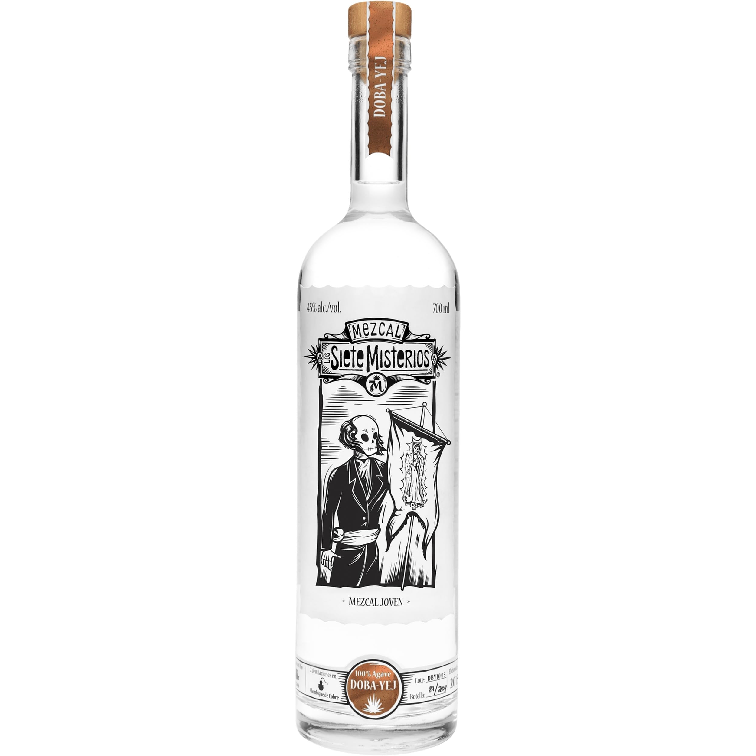 Los Siete Misterios Doba Yej Mezcal Mexiko inkl. FeinWert E-Book (1 x 0.7 l)