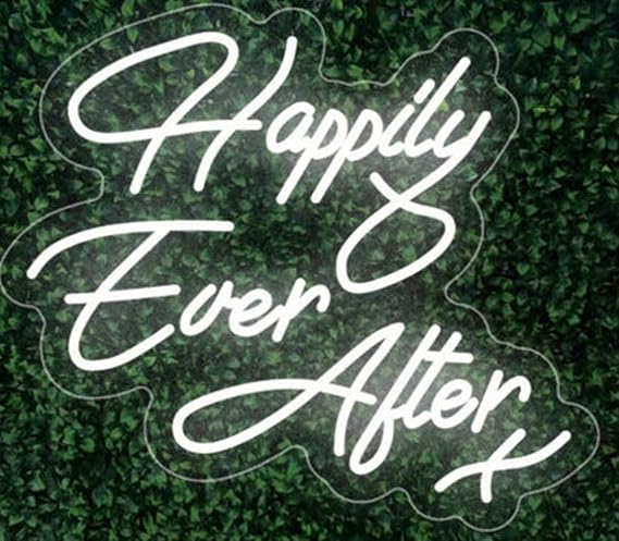 35 L And 37 W Happily Ever After Heart Custom Neon Sign For Wedding Home Decor Kids Birthday Party For Store Buy Custom Neon Sign Neon Logo Sign Neon Sign For Store Product On Alibaba Com