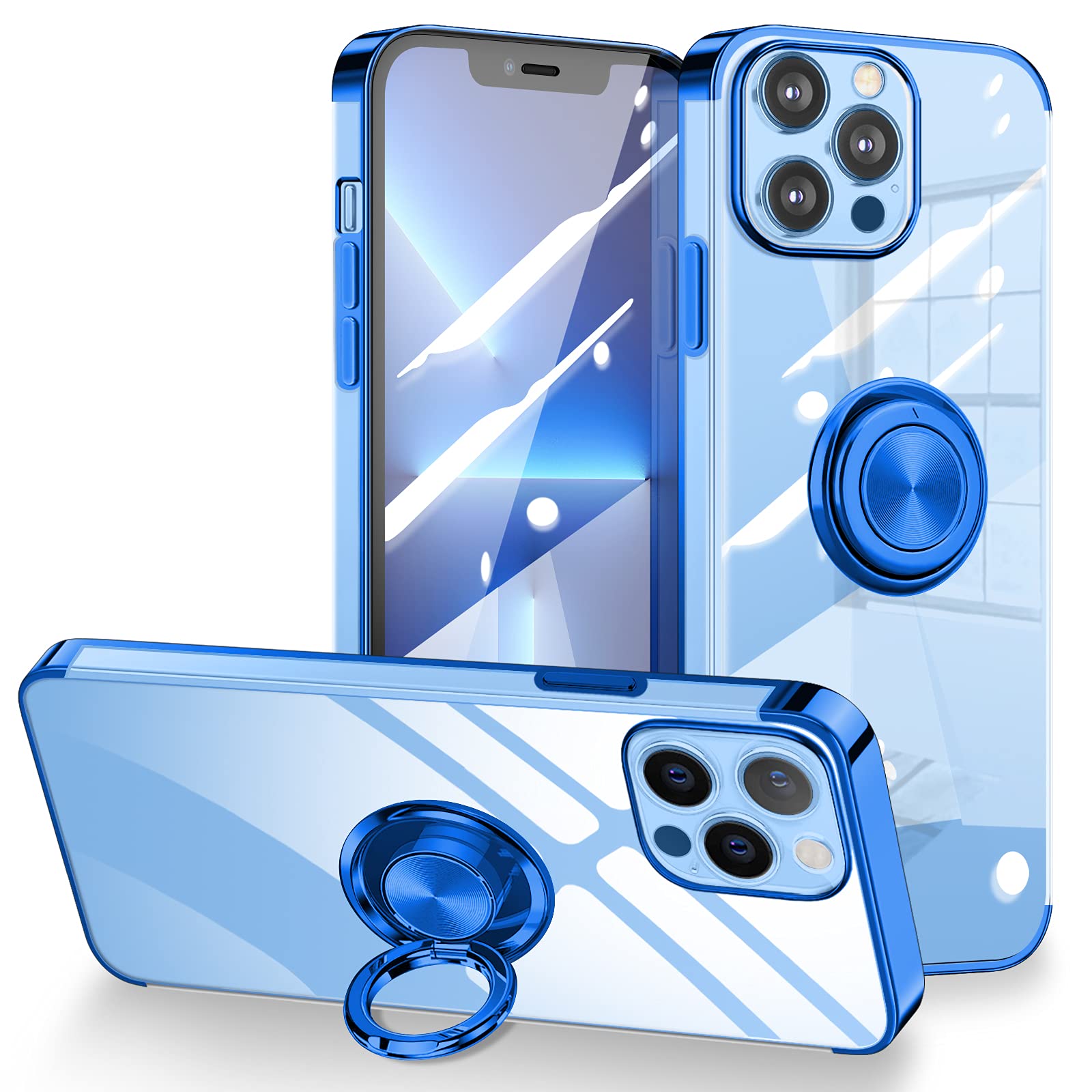 Guuboly TPU Cover for iPhone 13 Pro 6.1in - Blue