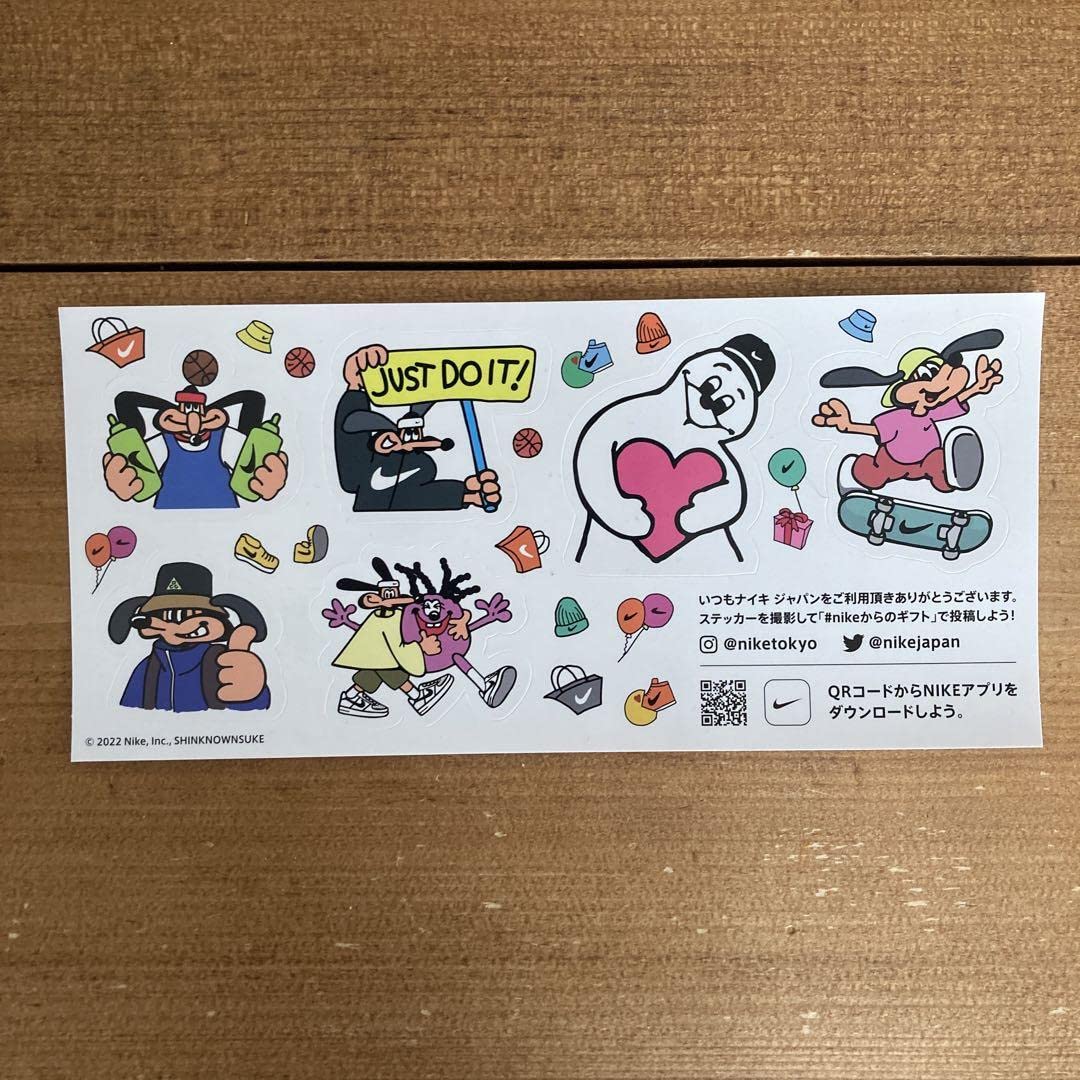 Amazon.co.jp: NIKE SHINKNOWNSUKE ステッカー : おもちゃ