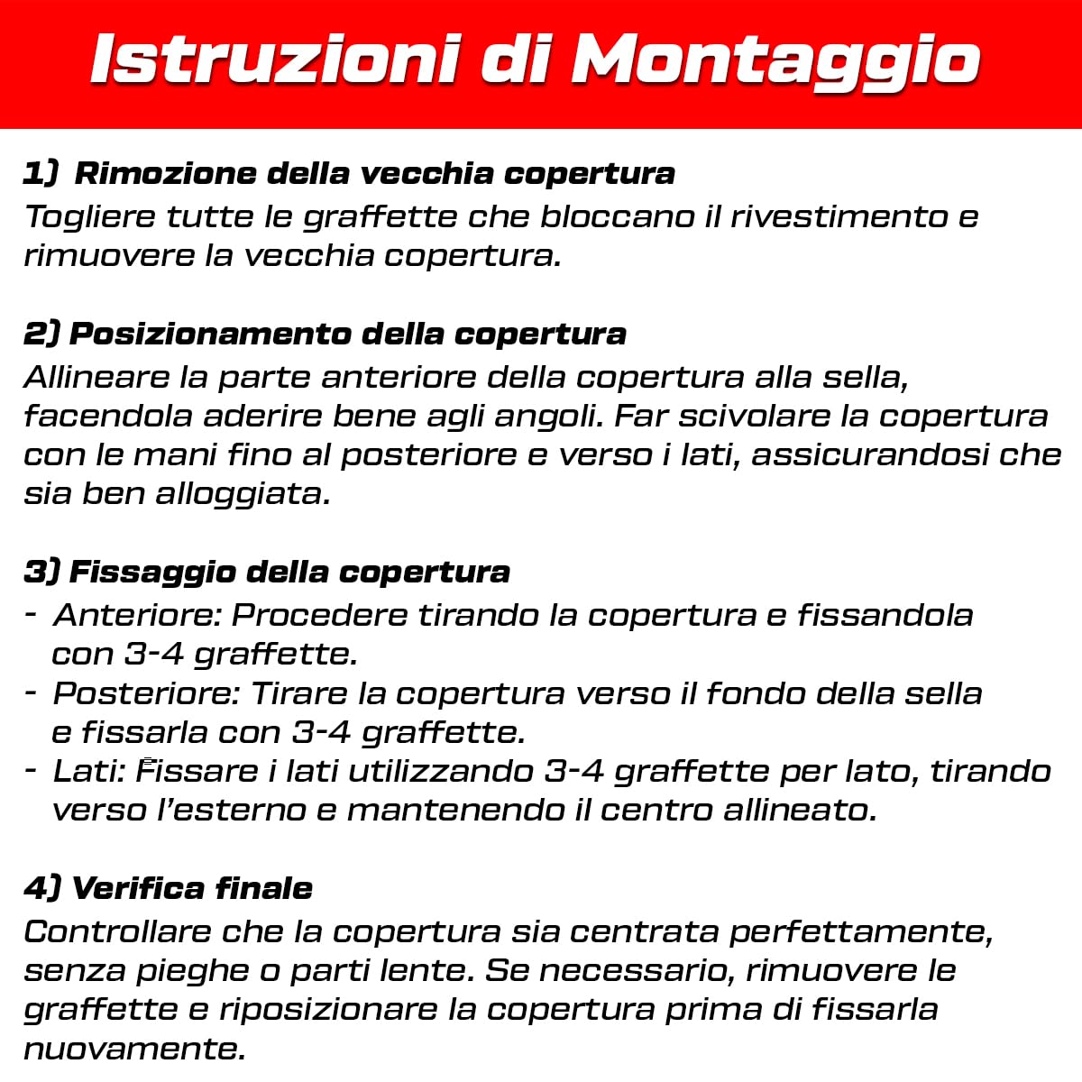 Rivestimento Sella Compatibile Con Hornet 600 2007-2013 – Ecopelle di Alta Qualità