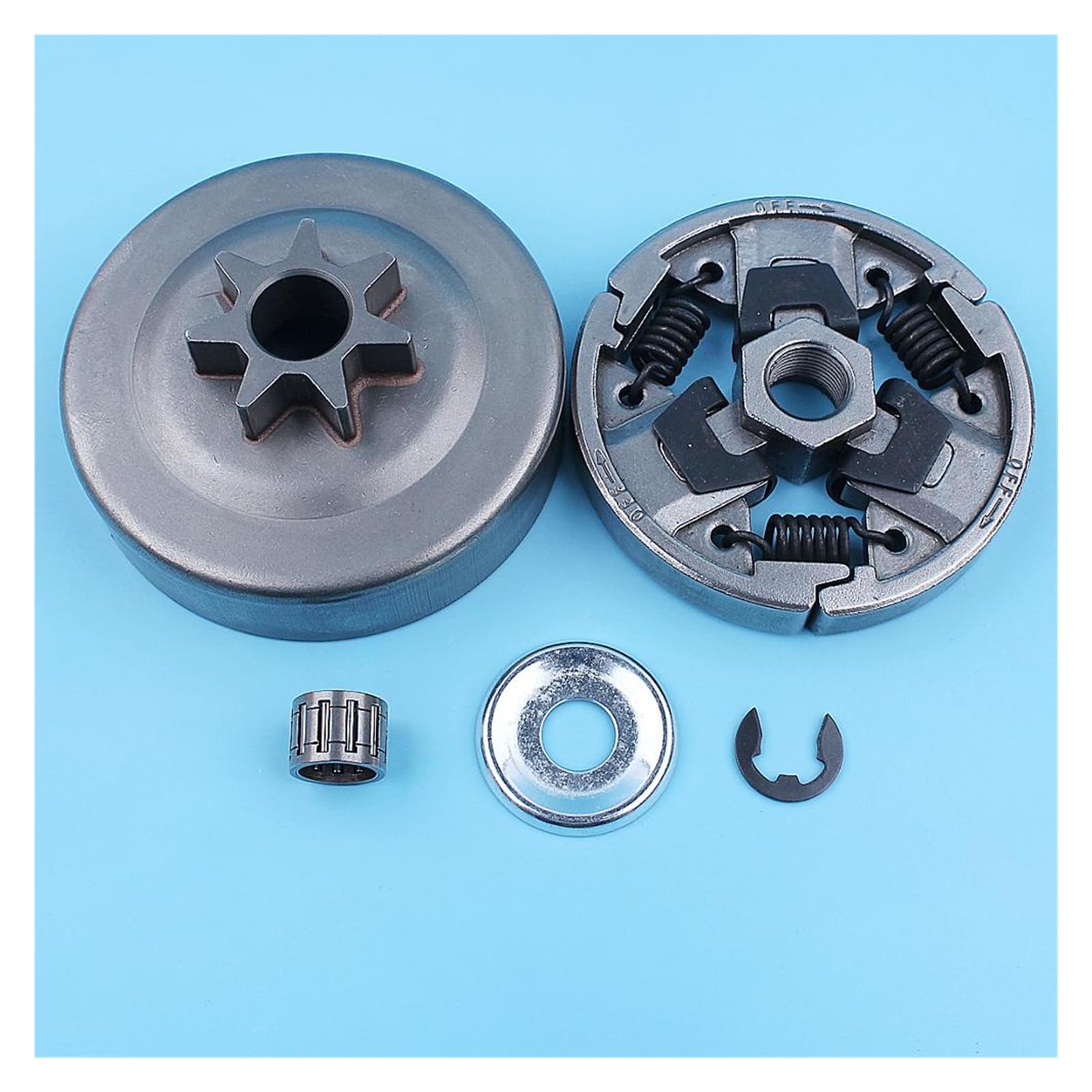 Rhfuutca One Color 325"-7T Spur Clutch Drum Sprocket Kit For Stihl 024 026 Ms240 Ms260 Ms 240 260 Pro Chainsaw 1121 640 2004 Spare Parts