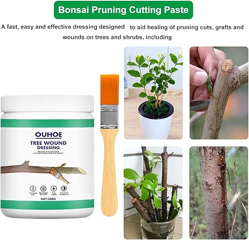 Miniatura 3 de Sellador de injerto de poda de heridas de árboles, sellador de poda de árboles, cera de injerto de bonsái para injerto y heridas de plantas de