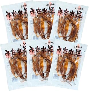 【 みだれ足 するめ 37g 6袋 】 おつまみ 珍味 イカ スルメ ゲソ お酒のあて 駄菓子 まとめ買い 7RabbitRiograndeオリジナルステッカー付 【商標登録番号 第6667215】