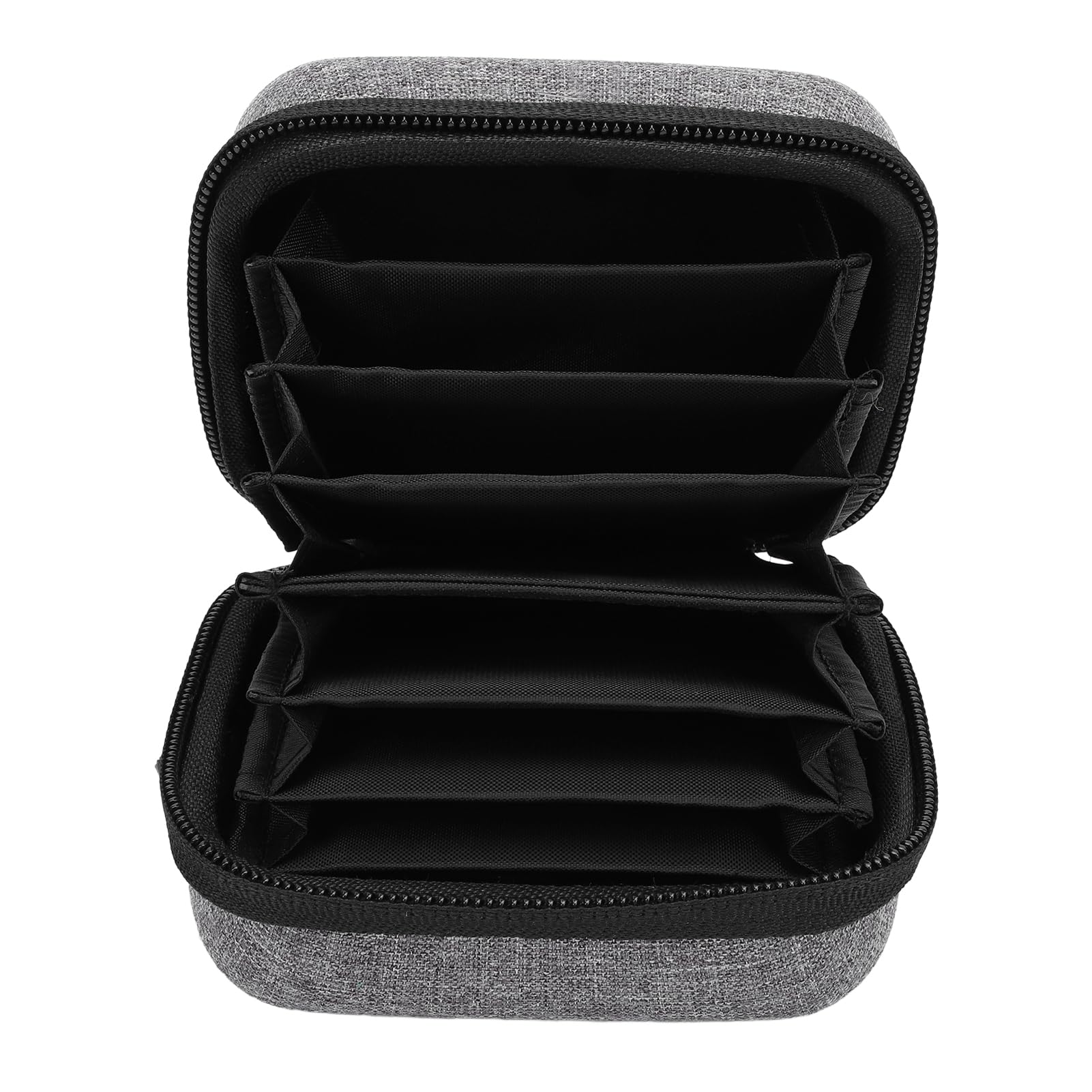 Camera Lens Filter Wallet,Camera Filter Storage Bag 8 Pockets EVA Nylon Water Shockproof Lens Carrying Case Photography