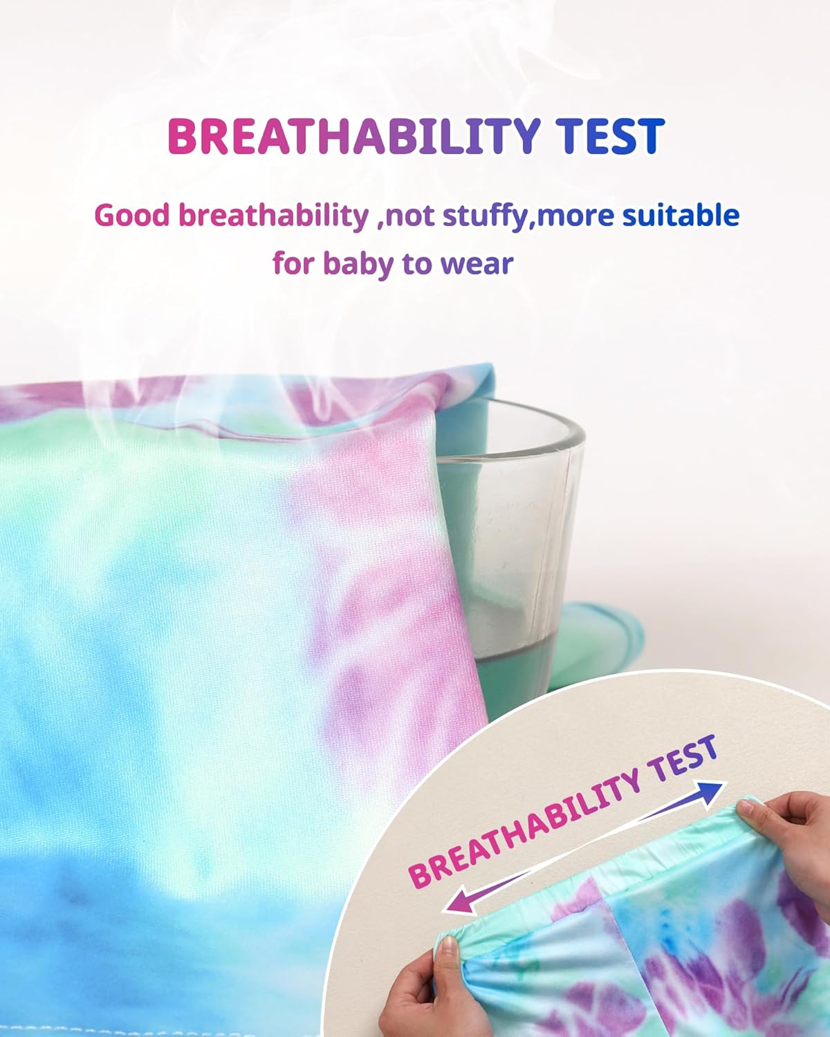 DISAUR Girls Summer Clothes 2 Piece Tie Dye Clothes for Girls T-Shirt and Shorts Set with Side Pockets 4-10 Years - Image 5