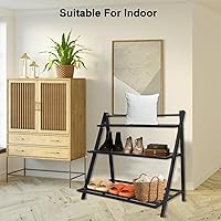 Vista 4 de Estante de aluminio para plantas al aire libre, estante múltiple para flores, soportes de metal para plantas, decoración del hogar para balcón, sala