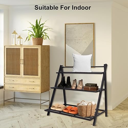 Miniatura 4 de Estante de aluminio para plantas al aire libre, estante múltiple para flores, soportes de metal para plantas, decoración del hogar para balcón, sala