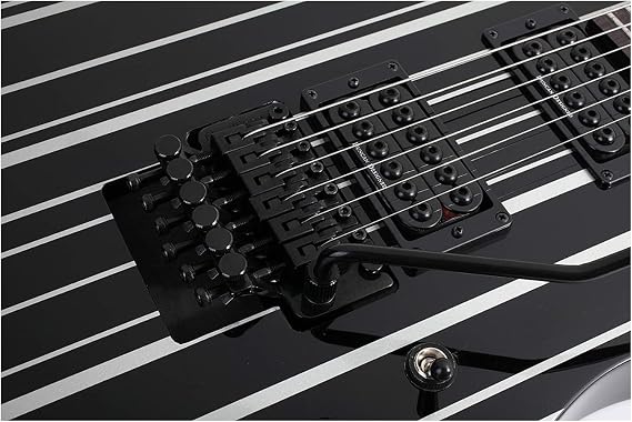 Schecter 6 String Solid-Body Electric Guitar, Gloss Black 1739