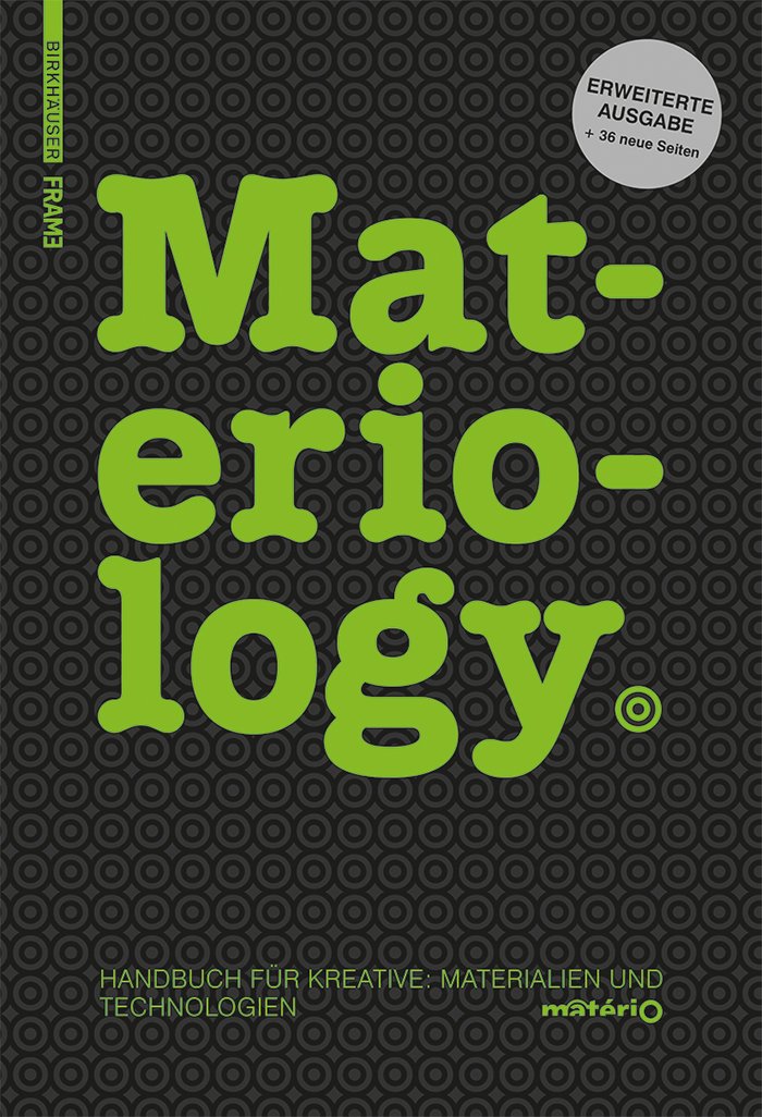Materiology livre matériaux technologies création architecture