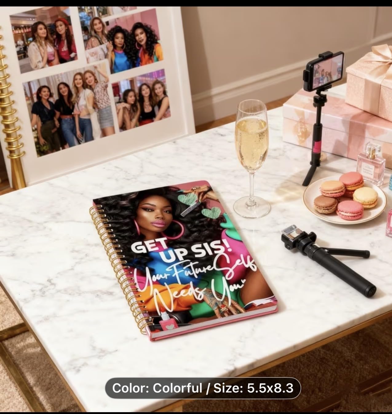 Get up sis' Notebook journal 100 pages