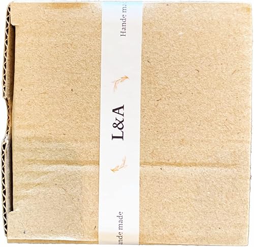 Miniatura 5 de Velas aromáticas perfumadas de soja vainilla. Hecho a mano en tarro de vidrio cubierto. Perfecto para regalo, decoración y fiestas.