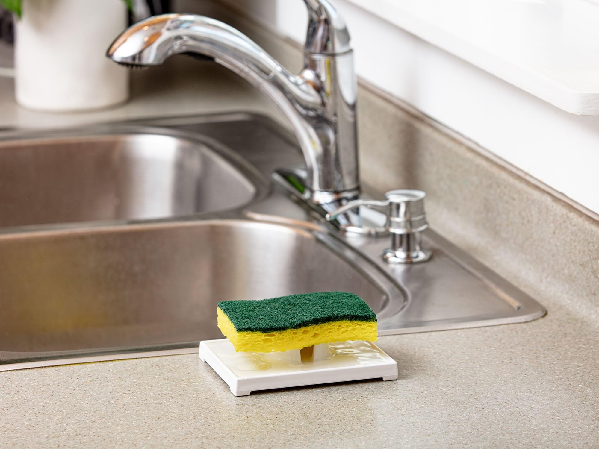 WeatherTech Jabonera SoapSaver - Fregadero, color blanco