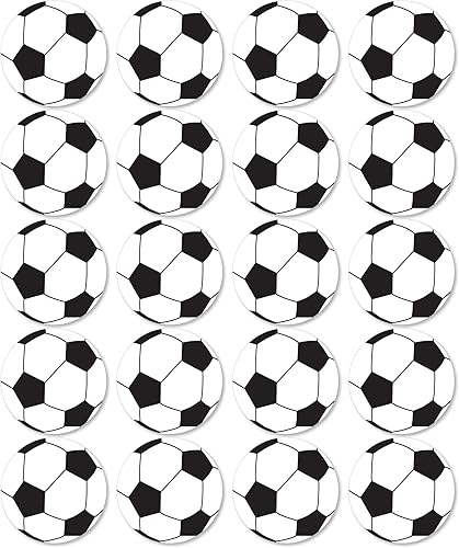 Miniatura 7 de Big Dot of Happiness GOAAAL! - Fútbol  Decoraciones DIY Baby Shower o cumpleaños grandes fiestas esenciales  Juego de 20