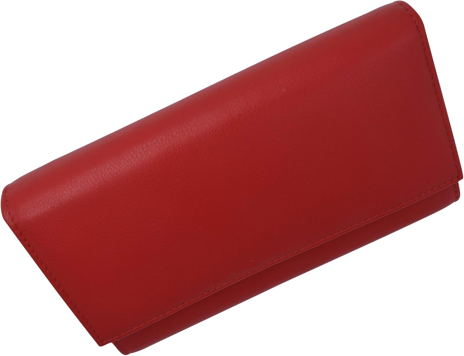 Women RFID Blocking Real Leather Wallet - Clutch Checkbook Wallet for Women