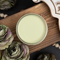 Vista 269 de Dixie Belle Paint Company - Pintura con acabado de tiza para muebles, color blanco lino (Drop Cloth), 8 fl oz, pintura mineral color blanco lino mate