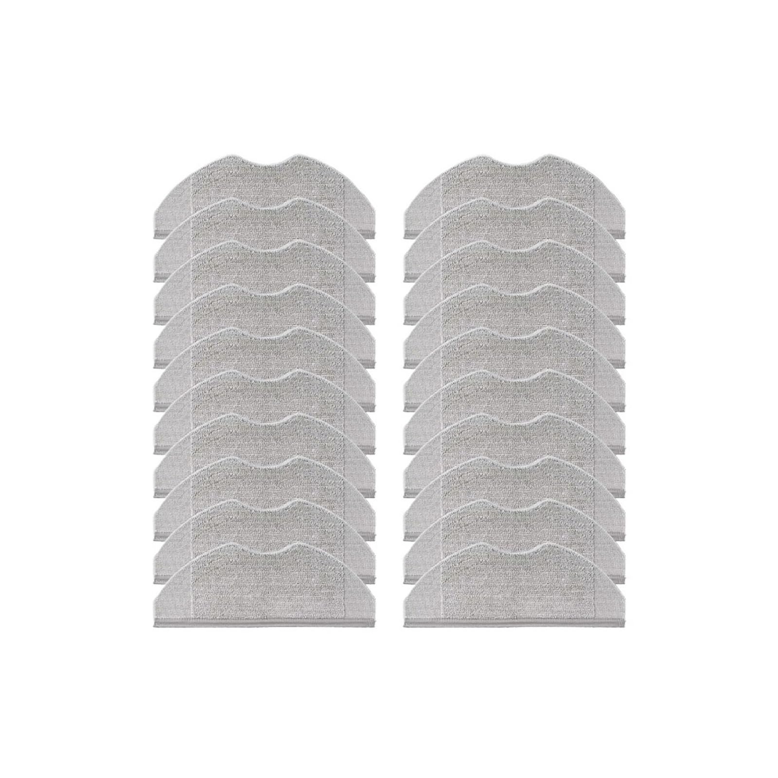 Household Mop Cloth，Compatible for Xiaomi, Robot Vacuum H40/0V51,Vacuum Mop Pads(20pcs)