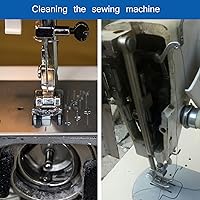 Vista 5 de Cepillo de limpieza pequeño, cepillo electrónico para limpiar teclados de computadora, computadora portátil, máquina de coser, kit de cepillos