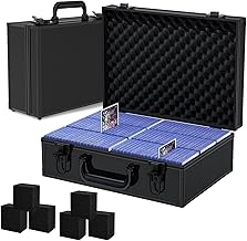 Top Loaders Storage Box, Graduated Cards Box for Sports Cards, Card Storage Box Compatible with 600+ Top Loaders or 130+ 35pt One Touch