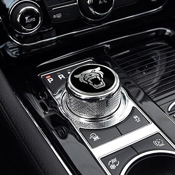 Gear Shift Knob Cover Decoration Trim Emblem Sticker for Jaguar