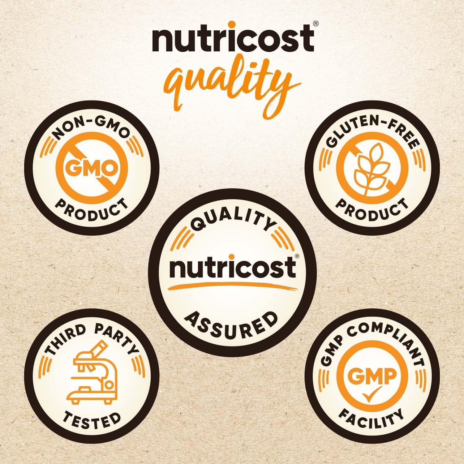 Nutricost Organic Pea Protein Powder (1 LB) Unflavored — Amazon image 3