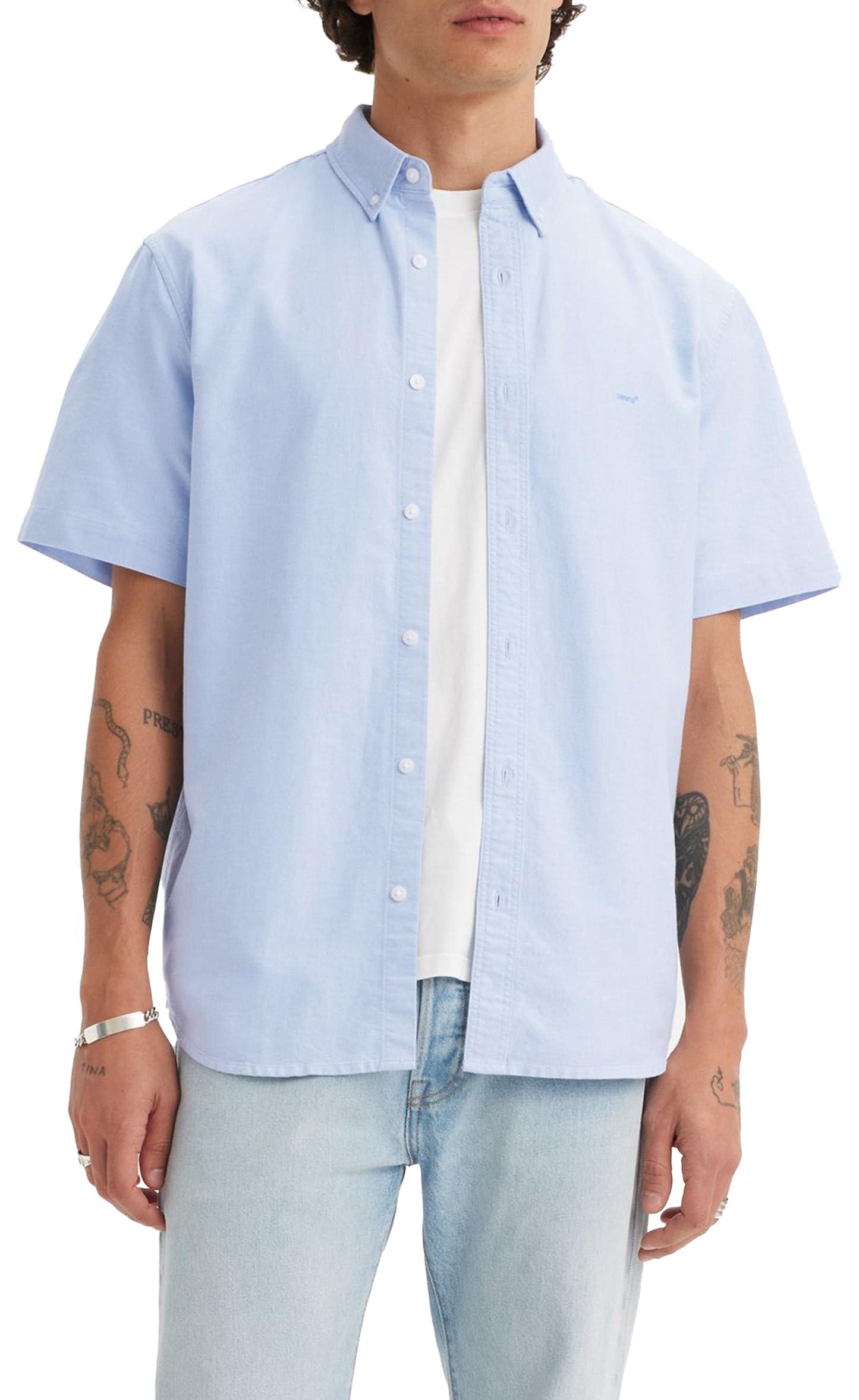 Levi's Short-Sleeve Authentic Button Camisa Hombre
