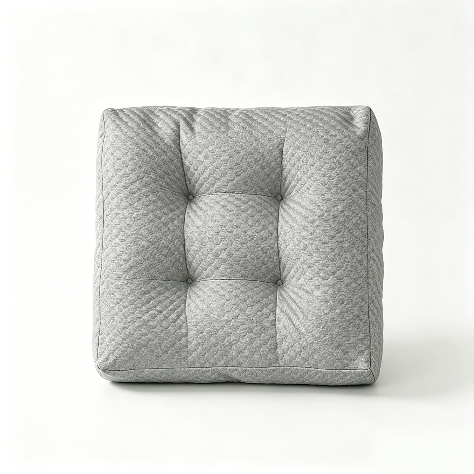 Coussin de chaise intérieur et extérieur gris pour un confort optimal sur votre terrasse