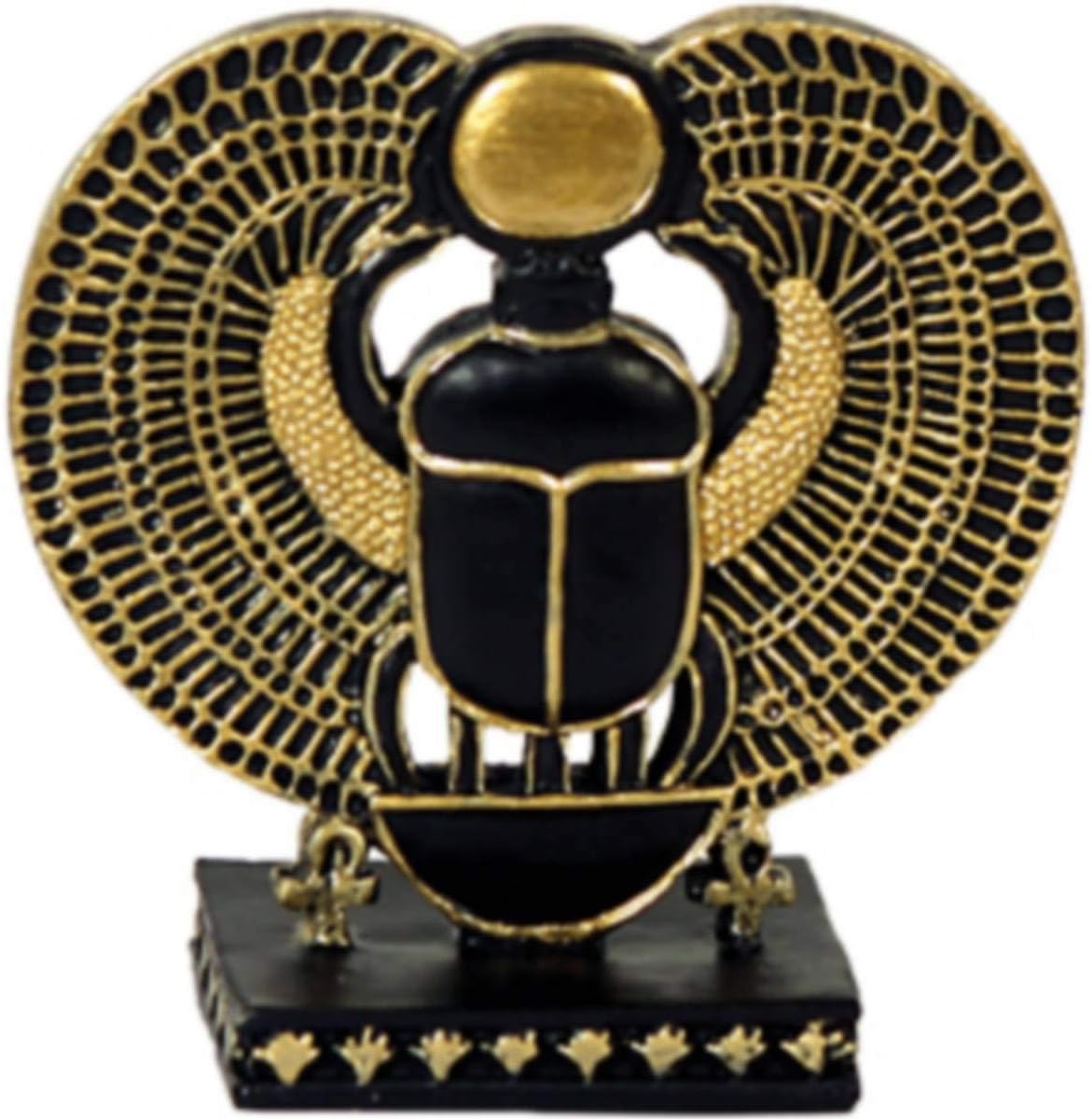 Small Scarab Beetle Ancient Egyptian Style Figurine