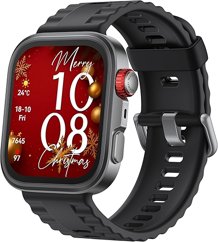 Smartwatch, HUAWEI WATCH FIT 4 Pro, Esportes ao Ar Livre de Nível Profissional, Vidro de Safira e Titânio, Mapa de Campos de Golfe, Compatível com iOS e Android, Preto
