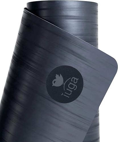 Miniatura 9 de IUGA Pro - Tapete de yoga antideslizante, rendimiento antideslizante inmejorable, respetuoso con el medio ambiente y material certificado SGS para
