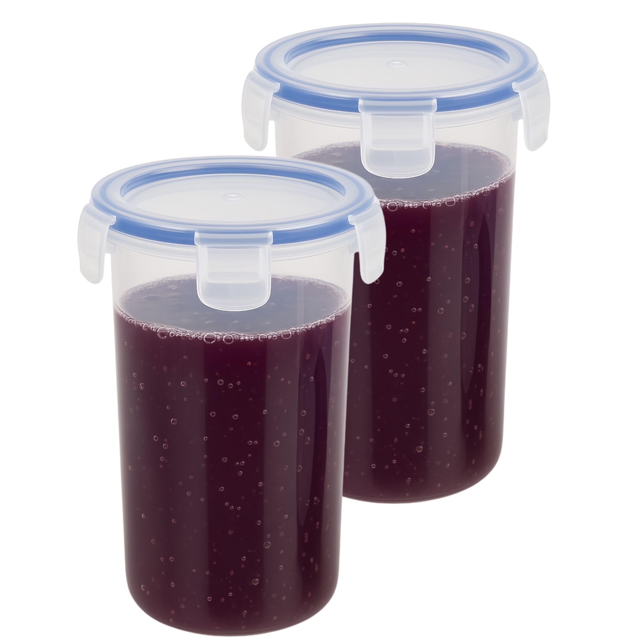500ml 4-Side Clip & Lock Plastic Tumbler Set – Leakproof Drinking Glass for Juice, Milk, Cold Drink, Lassi, Chaas, Buttermilk, Shakes, Protein Mix, – Cup Set for Home, Office & Gym Essentials (2)-image-25