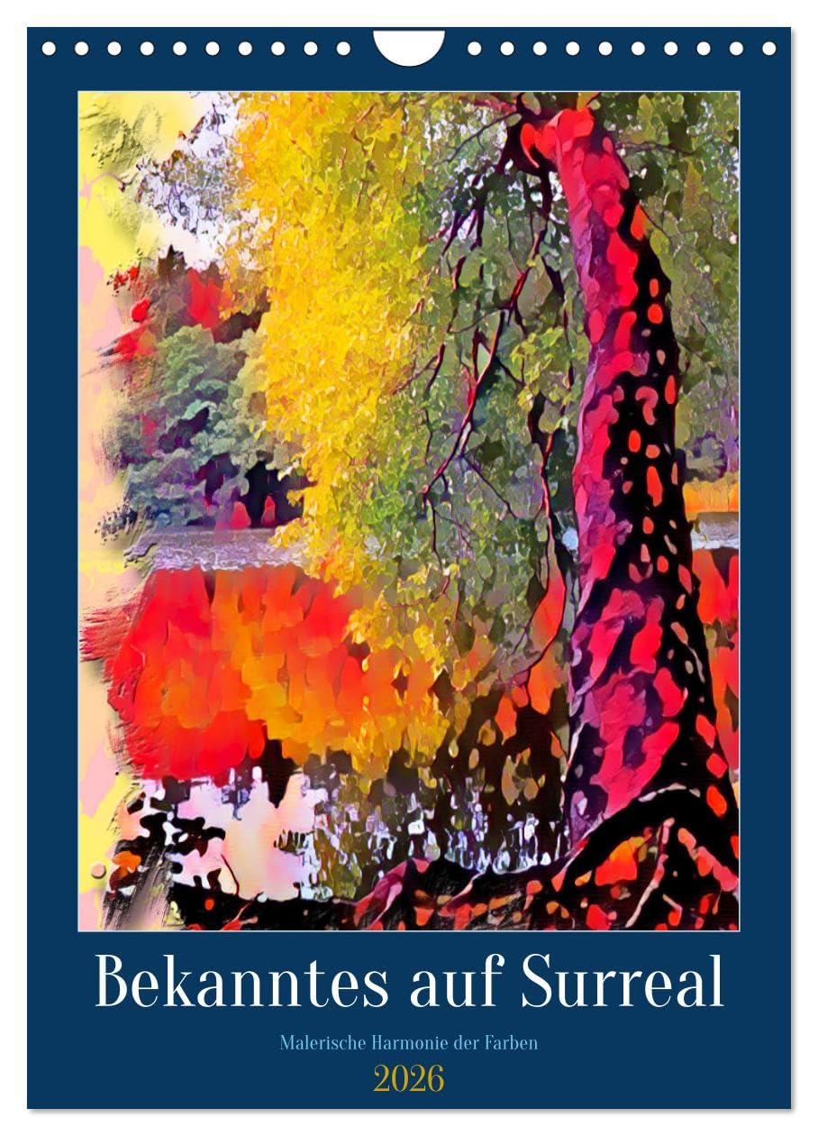 Familiar on Surreal UK-Version (Wall Calendar 2026 DIN A4 Portrait), CALVENDO 12 Month Wall Calendar — image 1