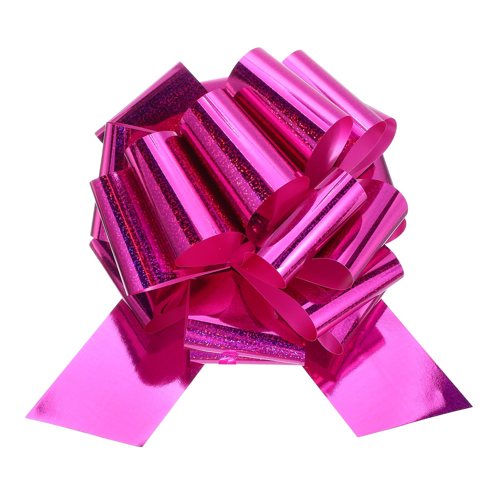 sourcing map 18 Inch Giant Large Pull Bow 1 Pcs Rose Red