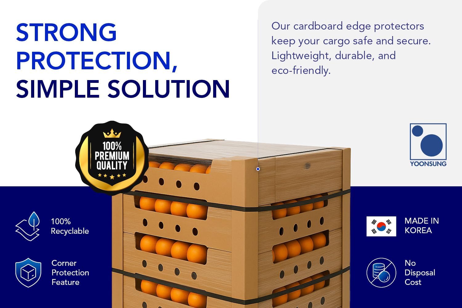 48" x 2" x 2", .12Ga - 50/Pack Cardboard Edge Protectors – V-Boards for Shipping & Packing, Corner Protectors for Pallet