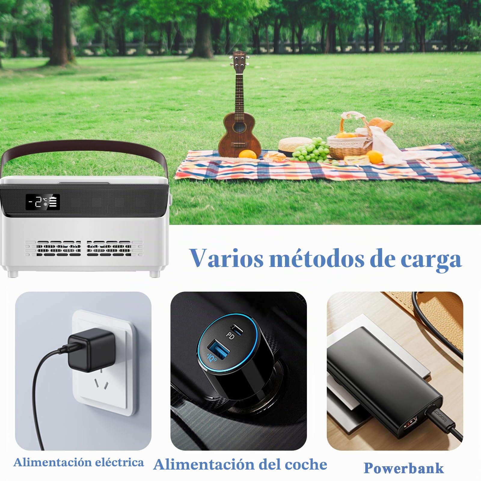 Nevera de insulina, mini medicamentos nevera portátil medicina nevera 0-8 ℃ control de temperatura inteligente pantalla LCD, hogar bolsa de refrigeración médica para coche, viajes, con 3 baterías