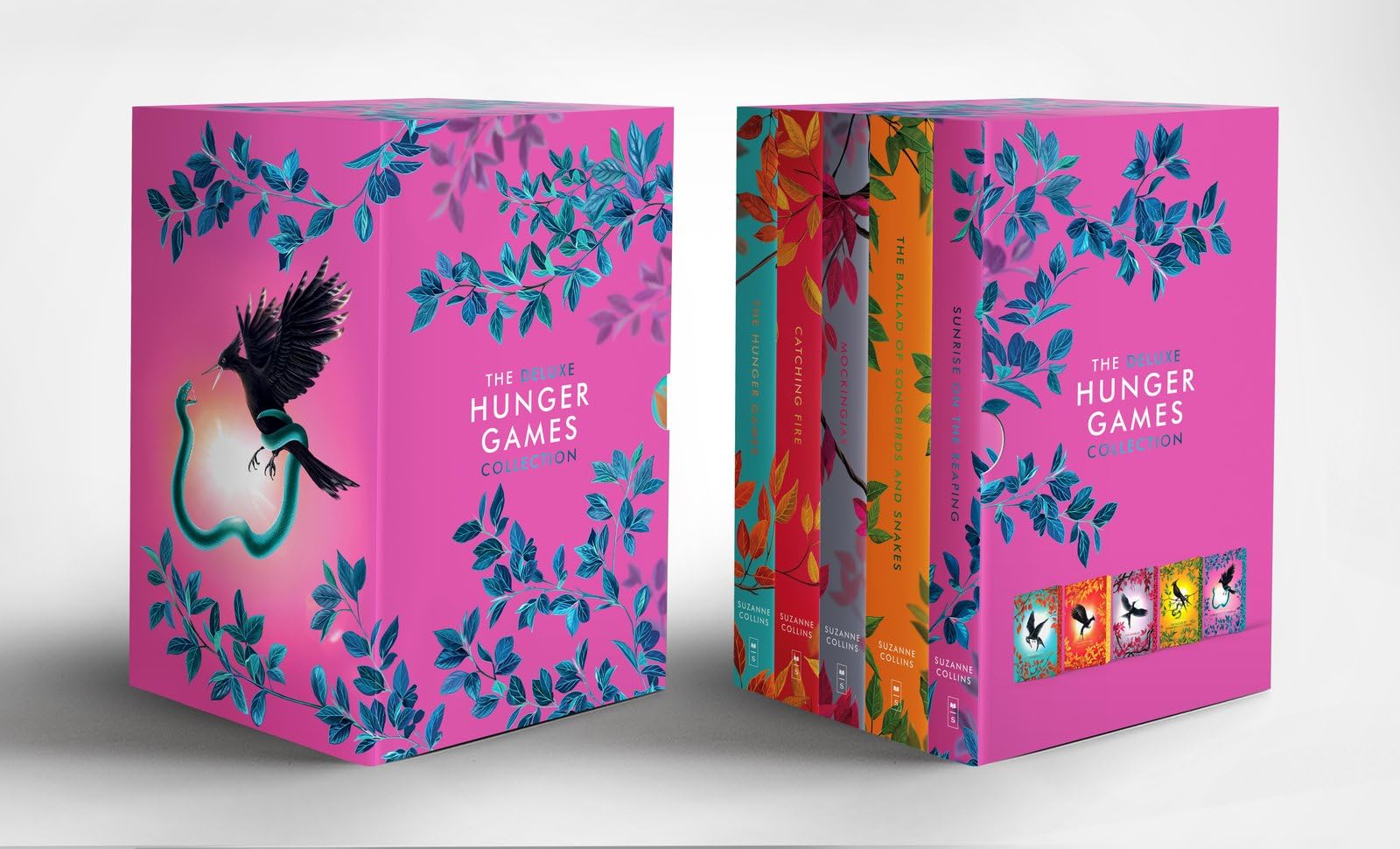 The Deluxe Hunger Games Collection (a stunningly designed - with patterned edge! - 5 book paperback set of the global bestselling series): 5 book paperback boxed set: 1-5 (The Hunger Games)