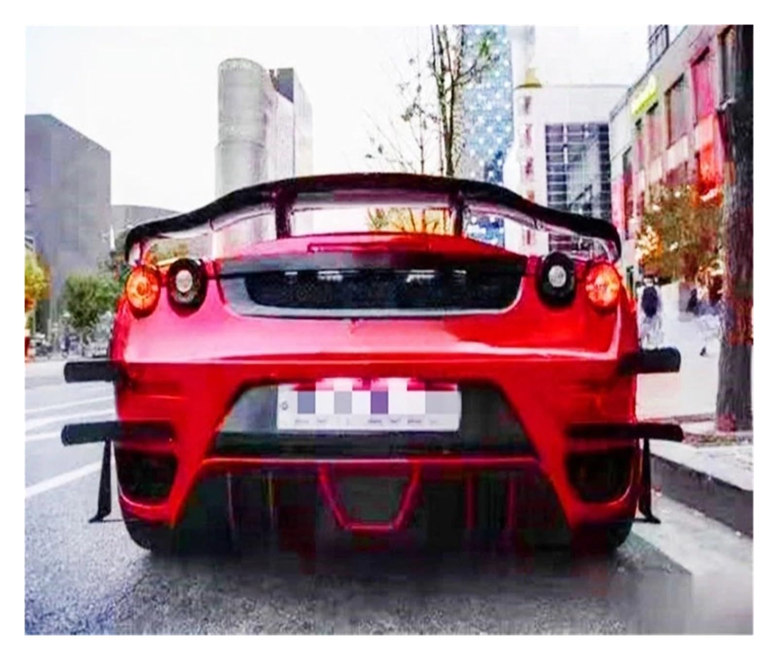 Amazon.co.jp: フェラーリ F430 2005-2009 カーボンファイバーフロント 