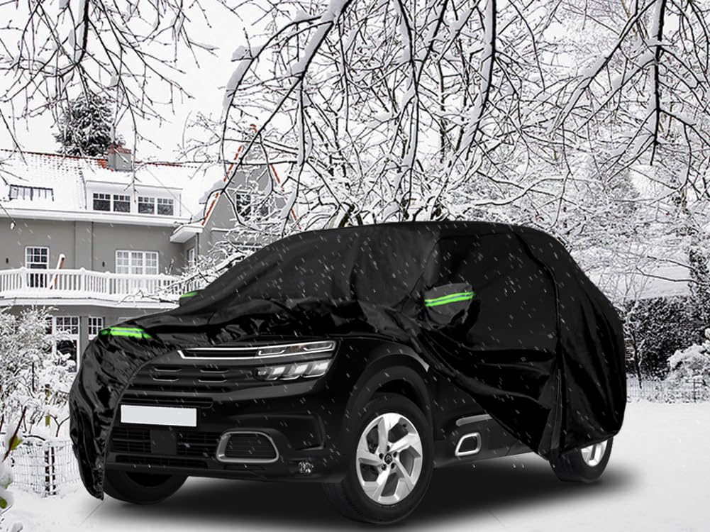 Bâche Voiture Étanche Compatible avec Citroen C5 Aircross 2018-2025 | Housse de Protection Voiture Extérieur Respirante Contre Pluie Soleil Poussière