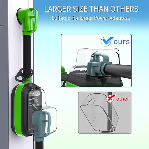 Miniatura 3 de EyGde Protector contra sobretensiones para autocaravana, 30 amperios, impermeable, mejorado, 8400 julios, para enchufe de 30 amperios, protección de